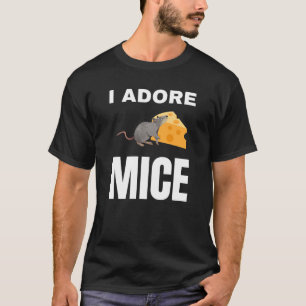 Camiseta Adoro a los ratones
