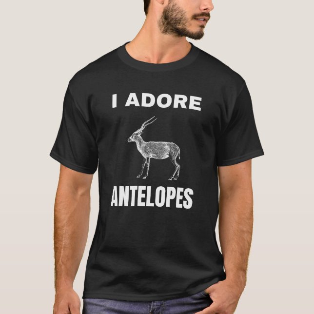 Camiseta Adoro Antelopes (Anverso)