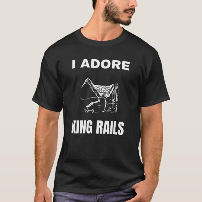Camiseta Adoro los King Rails (Anverso)