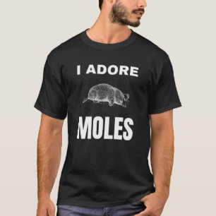 Camiseta Adoro los topos