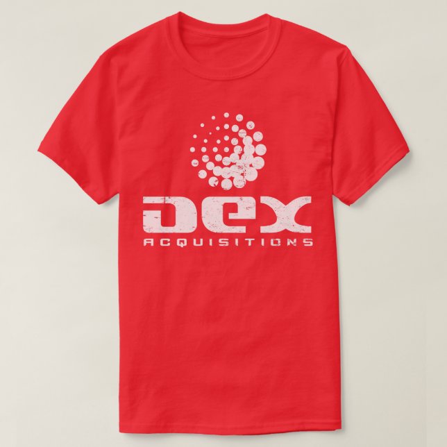 Camiseta Adquisiciones Dex (Diseño del anverso)