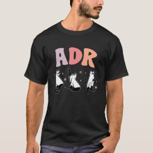 Camiseta ADR Gato Fantasma Técnico Veterinario Halloween Me