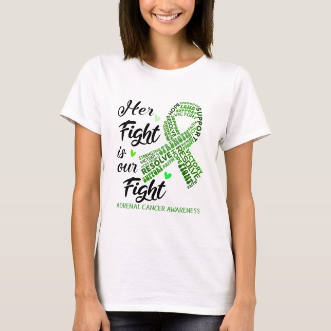 Camiseta Adrenal Cancer Awareness Month Ribbon Gifts (Anverso)