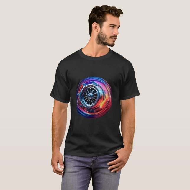 Camiseta Adrenalina turboalimentada (Anverso completo)