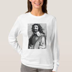 Camiseta Adriaen Brouwer, grabado por Edme de Boulonois