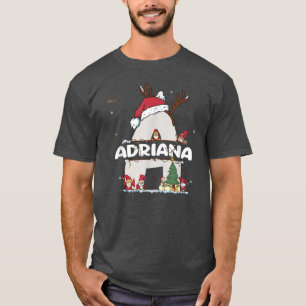 Camiseta Adriana Navidades Shirt w Adriana Nombre para X gr