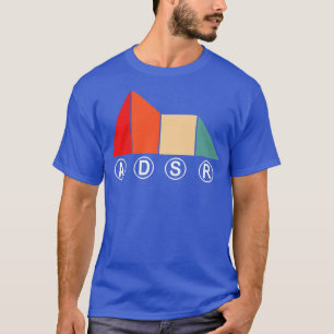 Camiseta ADSR Synthesizer musician, Music producer 