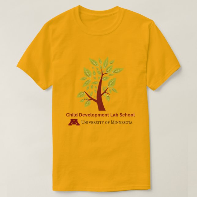 Camiseta Adult Gold CDLS Logo (Diseño del anverso)
