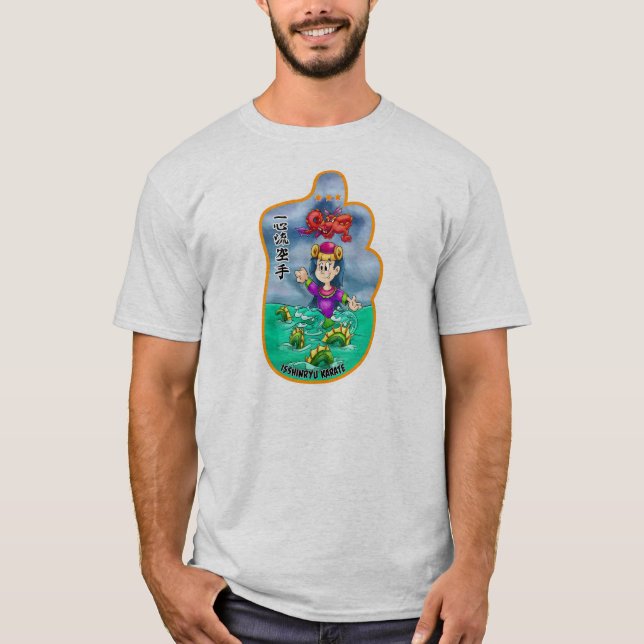 Camiseta adulta de Mitzu Gami del dibujo animado (Anverso)