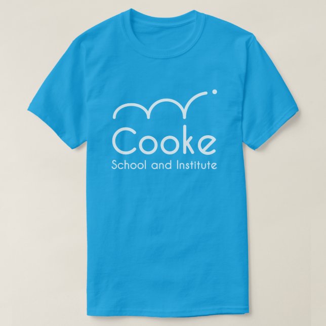 Camiseta ADULTA del logotipo de Cooke, trullo (Diseño del anverso)