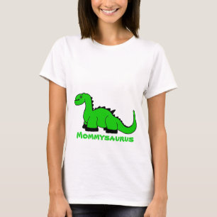 Camiseta adulta personalizada del dinosaurio para