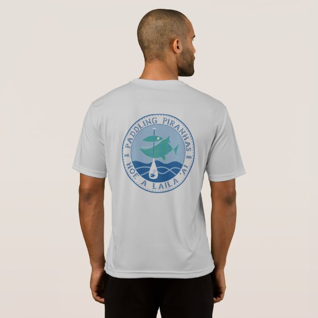 Camiseta adulta Piranhas (Reverso completo)
