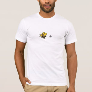 CAMISETA ADULTA POSITIVA de la ABEJA - modificada