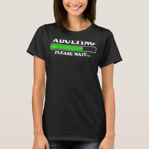 Camiseta Adulto 18º cumpleaños presente niño Chica de 18 añ
