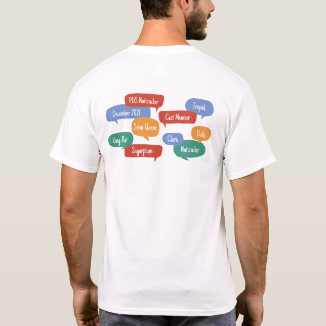 Camiseta Adulto Cast Member Cshirt 2021 (Reverso)