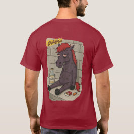 Camiseta Adulto Cavalo de Fogo - Back