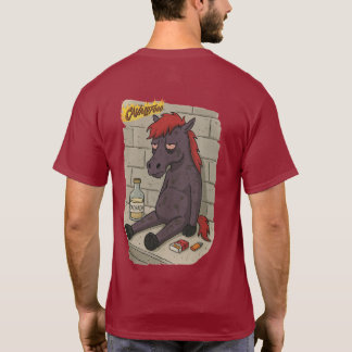 Camiseta Adulto Cavalo de Fogo - Back