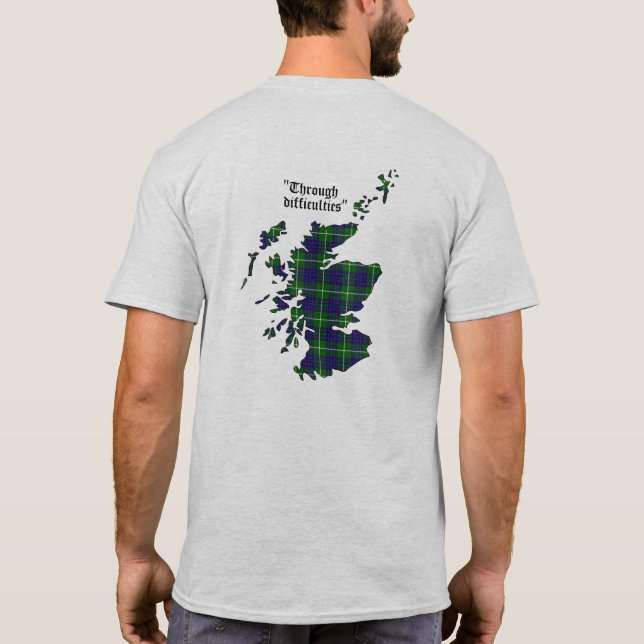 Camiseta Adulto de MacIntyre Clan (Reverso)