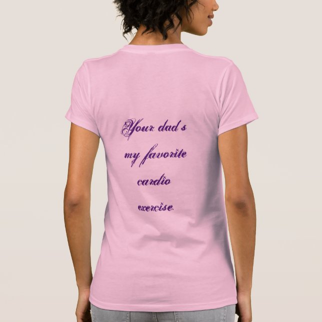 Camiseta Adulto gracioso (Reverso)