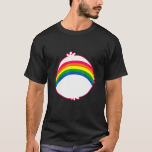 Camiseta Adulto-oso-Cheer-Rainbow-Costume-Halloween