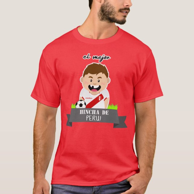 Camiseta Adulto Seleccion Peru - Copa America 2021 (Anverso)