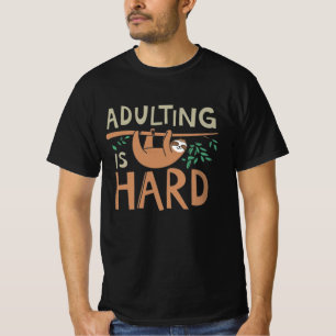 Camiseta Adulto Sloth