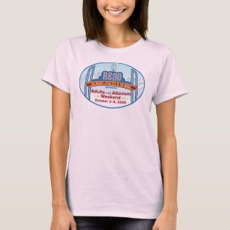 Camiseta Adultos con Albinismo Weekend 2025 Reno - T-Shirt 