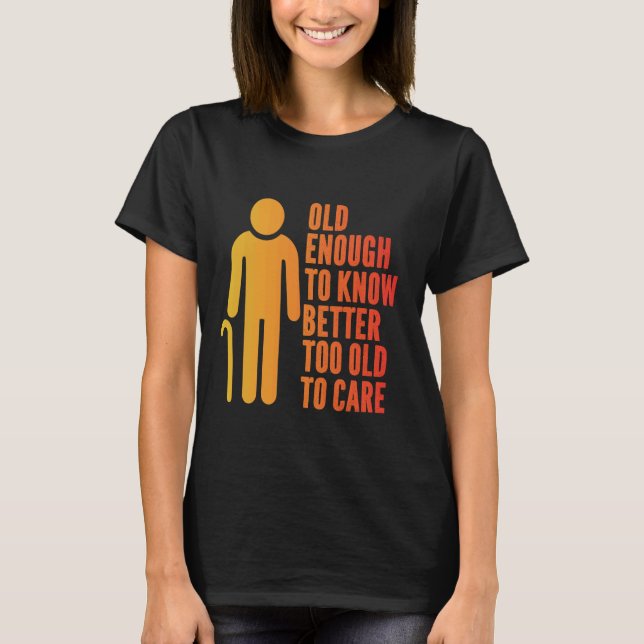 Camiseta Adultos mayores (Anverso)