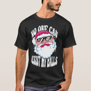 Camiseta Adultos Navidad Castigo Santa Nadie Puede Resistir