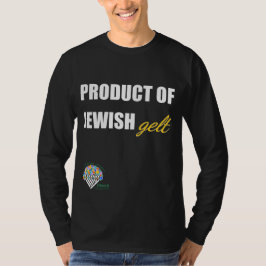 Camiseta Adults' Long-Sleeve Hanukkah Shirt - "Jewish gelt"