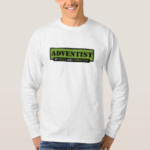 Camiseta Adventist por tolerancia y la convicción