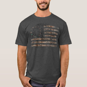 Camiseta Adventure 101 crucero FJ Camo Bandera US 4wd