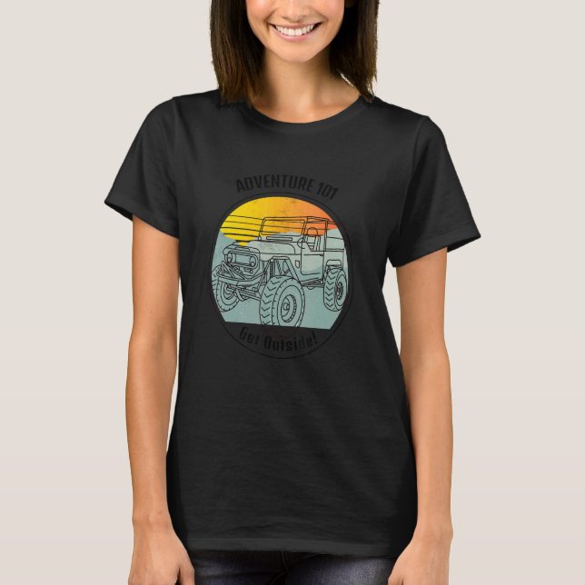 Camiseta Adventure 101 Fj Cruiser to Beautiful Outdoor O (Anverso)
