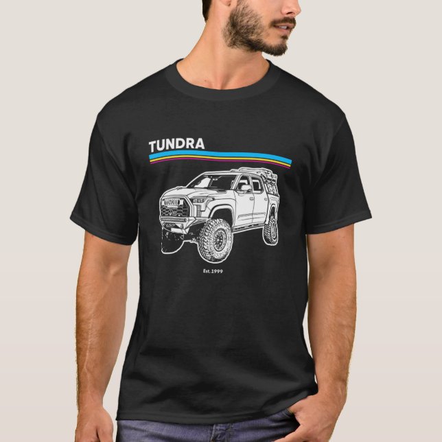 Camiseta Adventure 101 Retro Tundra (Anverso)
