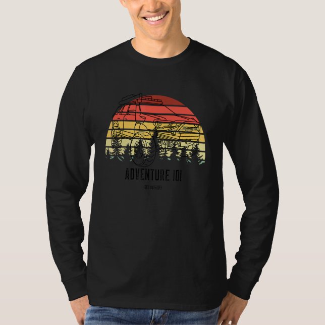 Camiseta Adventure 101 Retro Vintage 4runner (Anverso)