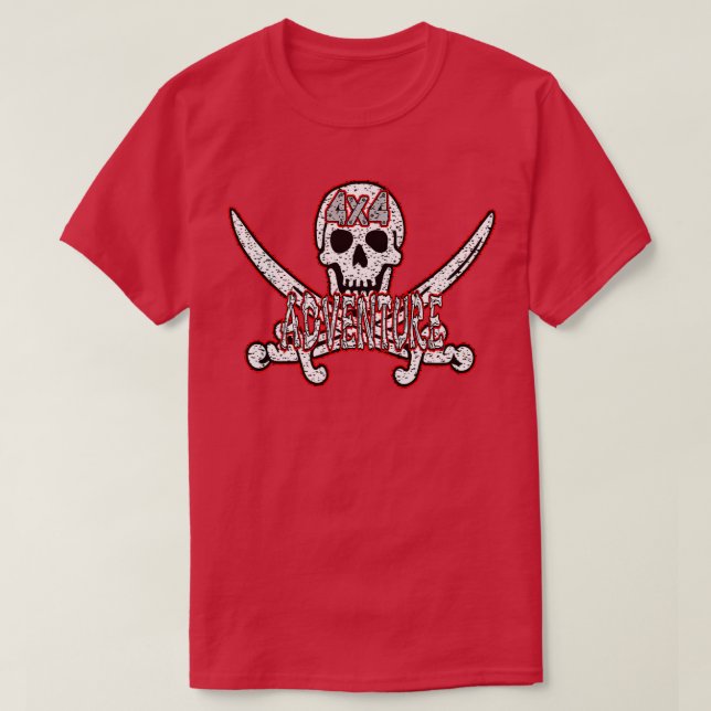 Camiseta Adventure 4x4 OG Bad Pirate Original Gangster Club (Diseño del anverso)