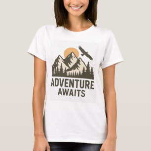 Camiseta Adventure Awaits