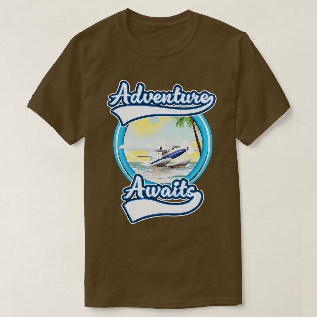 Camiseta Adventure Awaits (Diseño del anverso)