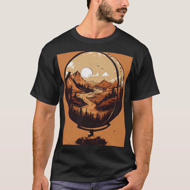 Camiseta Adventure Awaits (Anverso)