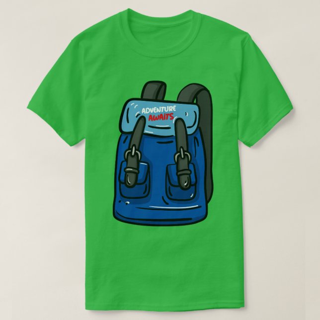 Camiseta Adventure Awaits (Diseño del anverso)
