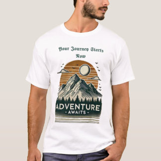 Camiseta Adventure Awaits