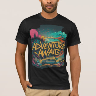 Camiseta Adventure Awaits