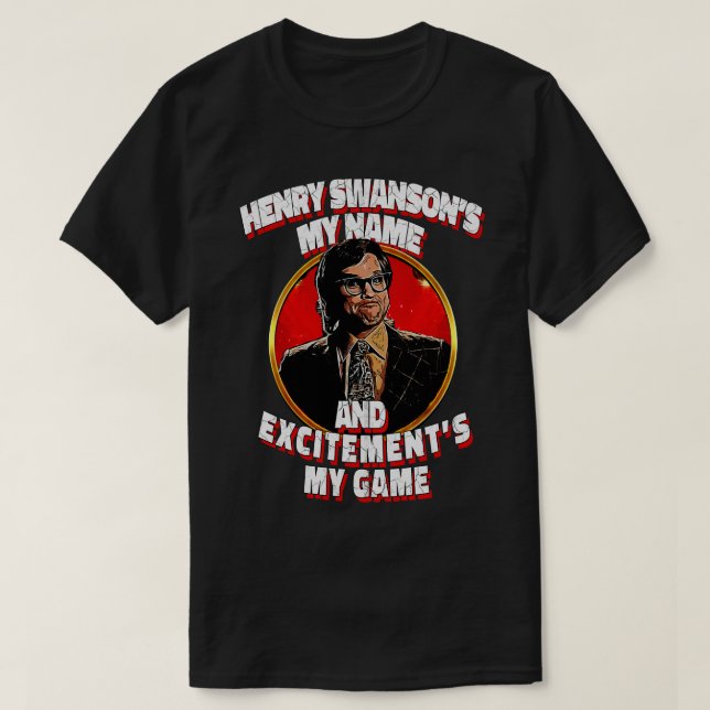 Camiseta Adventure Awaits Embrace la visita de Henry Swanso (Diseño del anverso)