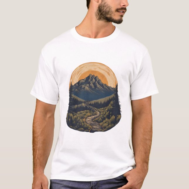 Camiseta Adventure Awaits - Explore The World Tee (Anverso)