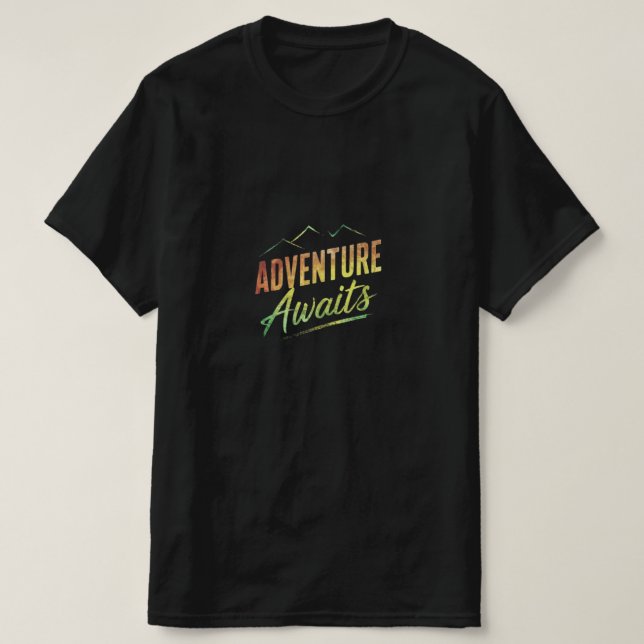 Camiseta Adventure Beckons (Diseño del anverso)
