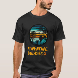 Camiseta Adventure Buddies Trail Dog Labrador Recuperever B