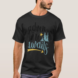 Camiseta Adventure Cute Awat A Camping Al Ave