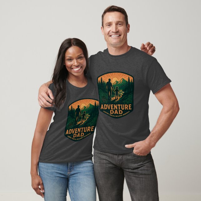 Camiseta Adventure Dad – Senderismo al aire libre  (Unisexo)