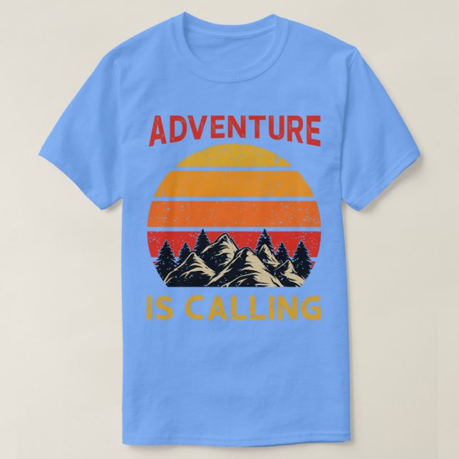 Camiseta Adventure está llamando (Diseño del anverso)