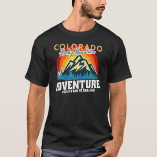 Camiseta Adventure está llamando a Colorado Big Sky Hiking 